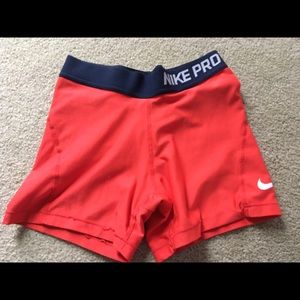 Nike pro running shorts. Decent condition.